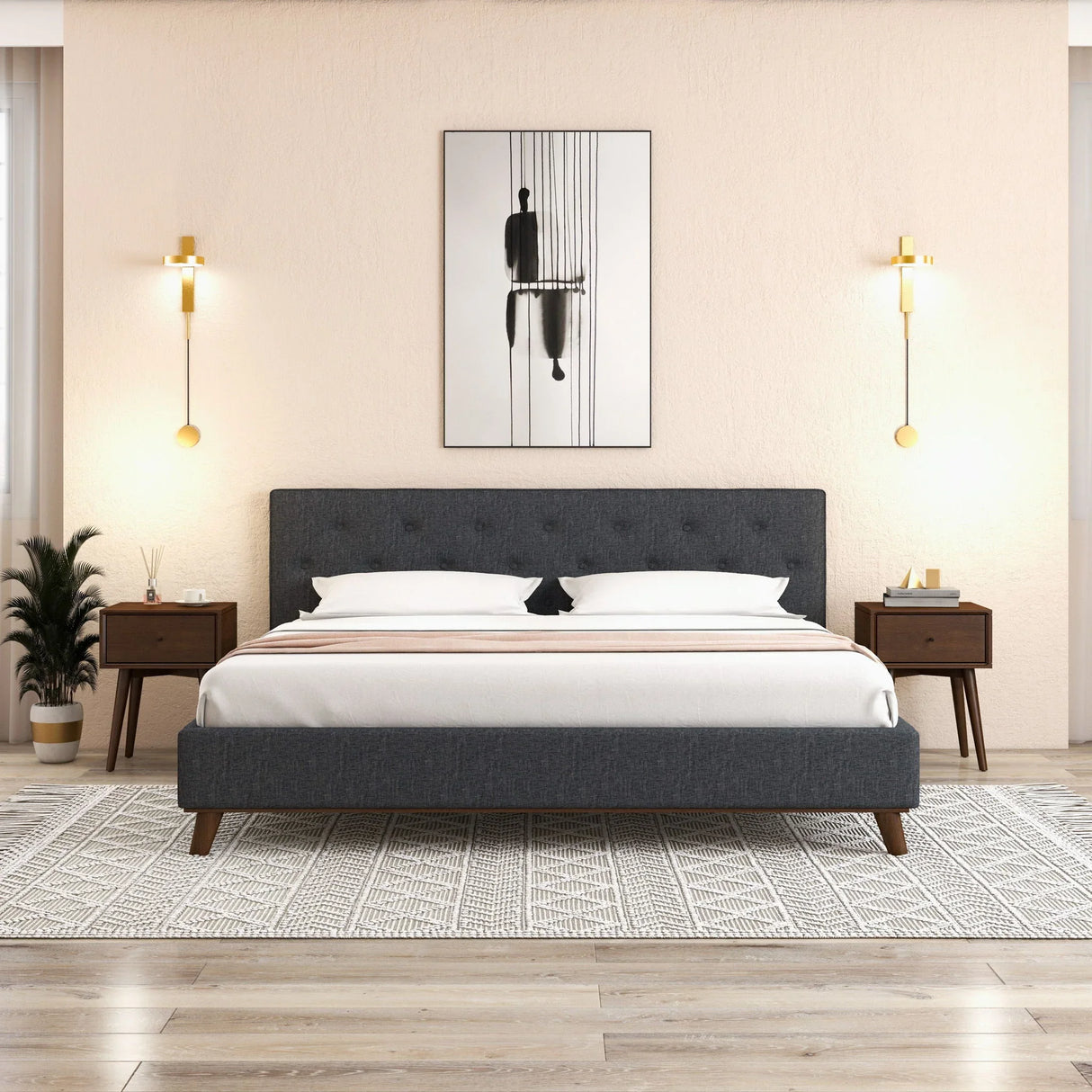 Avery - Modern Design Night Stand - Furniture Home Direct