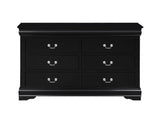 Louis Philippe - Bedroom Dresser, Sleek Design - Furniture Home Direct