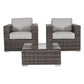 2 Person Seating Set With Cushions - Furniture Home Direct
