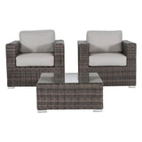 2 Person Seating Set With Cushions - Furniture Home Direct