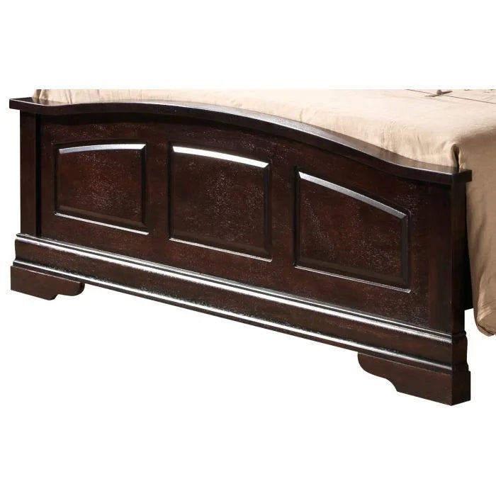 Panel Sleigh Bed Elegantly Crafted - Furniture Home Direct