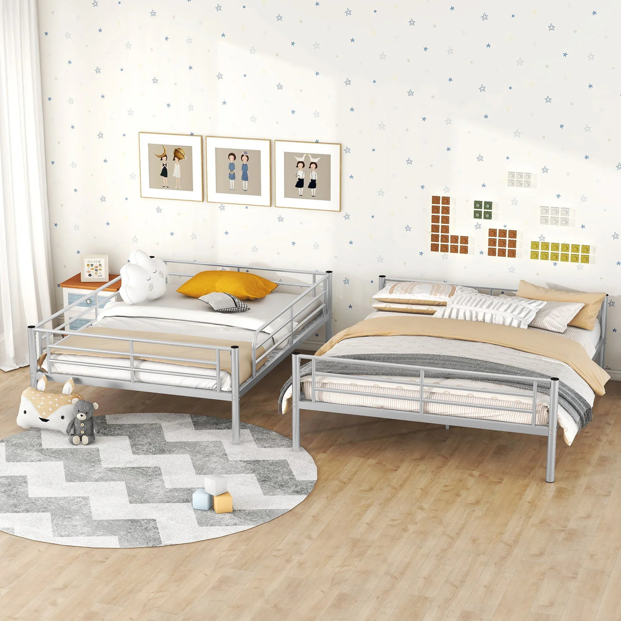 Steel Construction Bunk Bed - Furniture Home Direct