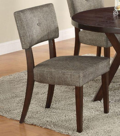 Drake - Side Chair (Set of 2) - Gray - Furniture Home Direct