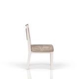 Rope Back Chair - Beige / Carmel - Furniture Home Direct