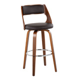 Cecina - Mid-Century Modern Barstool With Swivel (Set of 2) - Furniture Home Direct
