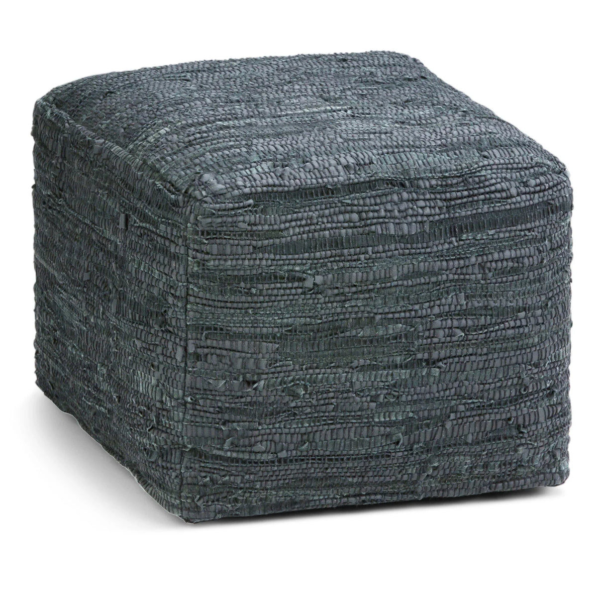 Fredrik - Handcrafted Square Pouf - Furniture Home Direct
