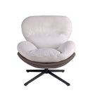 360° Swivel Office Chair, No Wheels