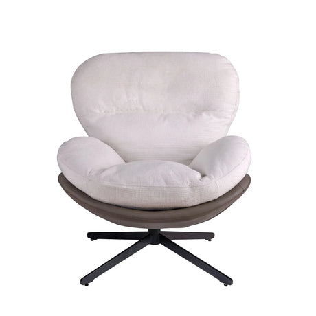 360° Swivel Office Chair, No Wheels