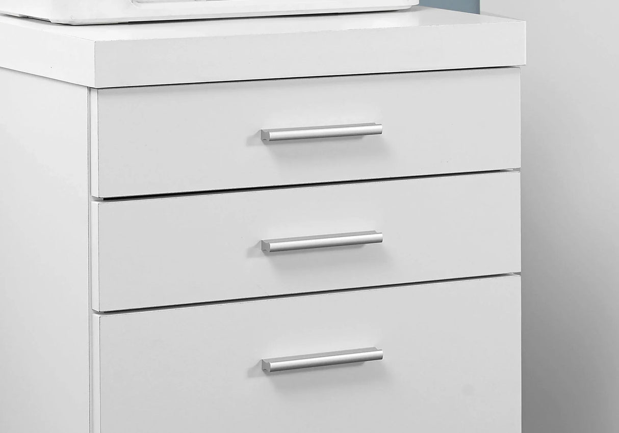 File Cabinet, Rolling Mobile, Storage Drawers, Printer Stand, Office, Contemporary & Modern - Furniture Home Direct