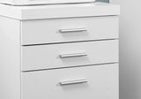 File Cabinet, Rolling Mobile, Storage Drawers, Printer Stand, Office, Contemporary & Modern - Furniture Home Direct