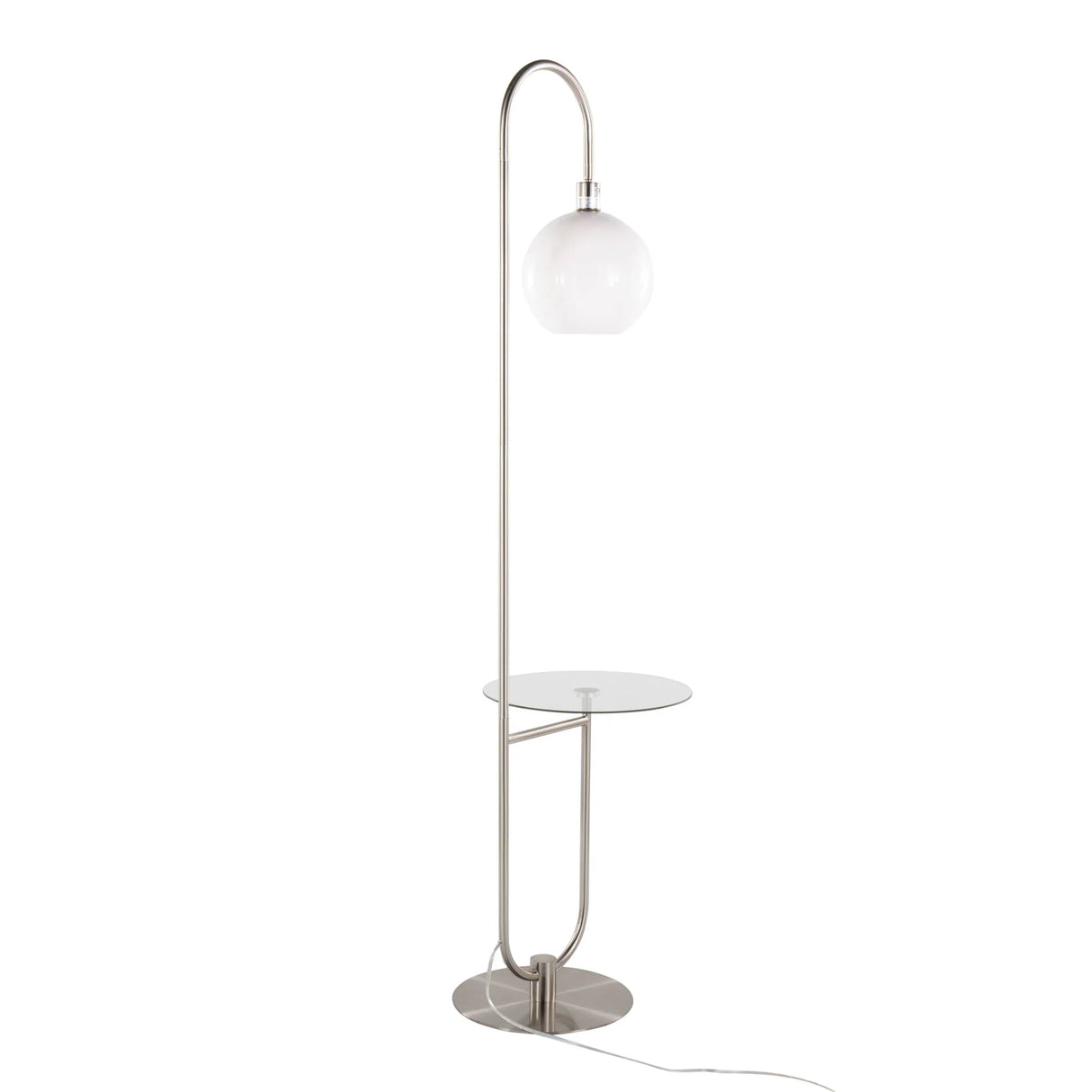 Trombone - Contemporary / Glam Floor Lamp - Furniture Home Direct