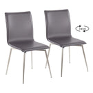 Mason - Contemporary Upholste Chair (Set of 2) - Furniture Home Direct