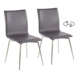 Mason - Contemporary Upholste Chair (Set of 2) - Furniture Home Direct
