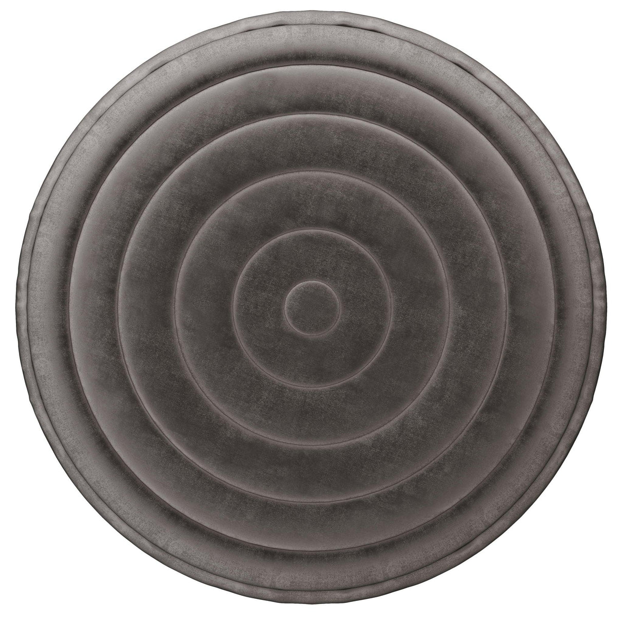 Vivienne - Upholstered Round Pouf - Furniture Home Direct