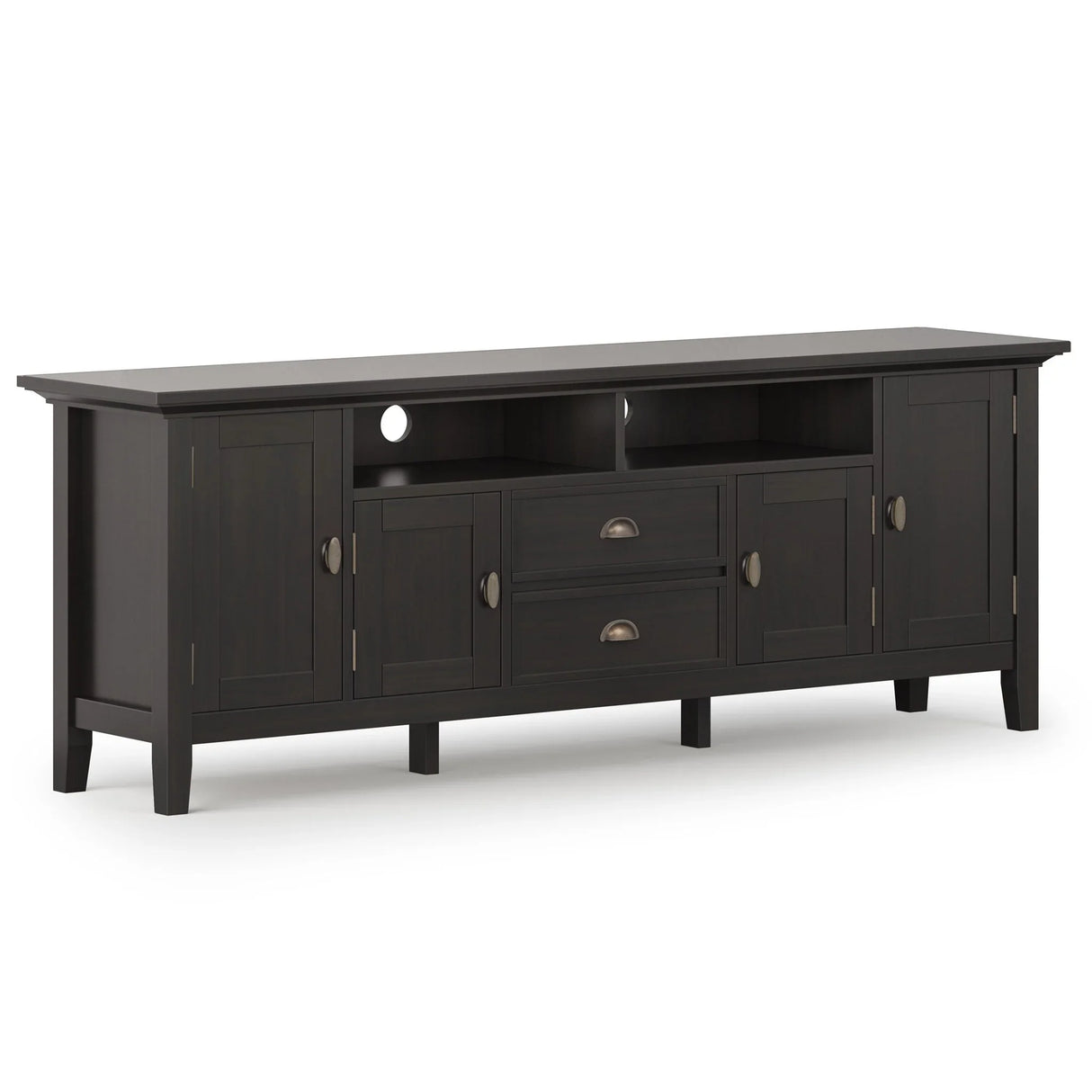 Redmond - TV Media Stand - Hickory Brown - Furniture Home Direct