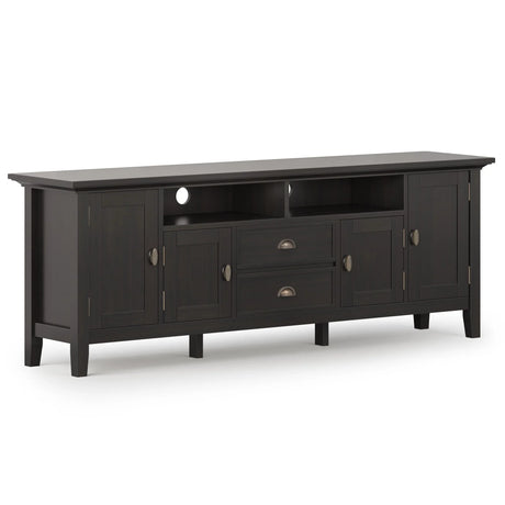 Redmond - TV Media Stand - Hickory Brown - Furniture Home Direct