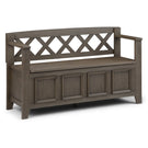 Amherst - Handcrafted Entryway Storage Bench - Furniture Home Direct