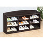 Entryway Shoe Storage Bench, Nine Storage Shelves, Entryway Organizer - Furniture Home Direct