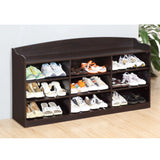 Entryway Shoe Storage Bench, Nine Storage Shelves, Entryway Organizer - Furniture Home Direct