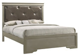 Chic Elegantly Designed Transitional Bed - Furniture Home Direct