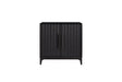 Ample Storage Bar Cabinet - Peppercorn - Furniture Home Direct