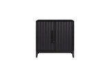 Ample Storage Bar Cabinet - Peppercorn - Furniture Home Direct