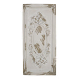 Large Wall Art Panel, Rectangle Wall Sculpture, Wall Decor For Living Room Dining Room Office Bedroom - Cream - Furniture Home Direct