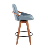 Cosmo - Mid Century Counter Stool - Furniture Home Direct