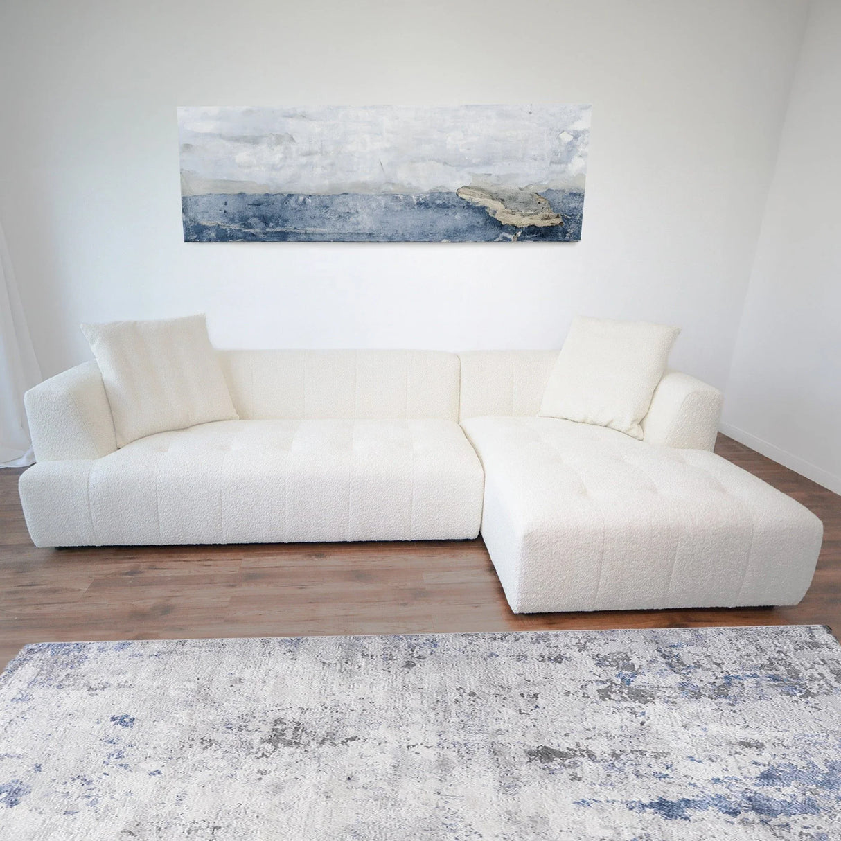 Kaynes - Elegant Upholstery Corner Sofa - Furniture Home Direct