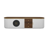 Modern Minimalist TV Stand For TVs Up To 80" With 3 Drawers And 1 Shelf - Furniture Home Direct
