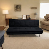 Gyuri - Upholstered Sofa - Black - Furniture Home Direct