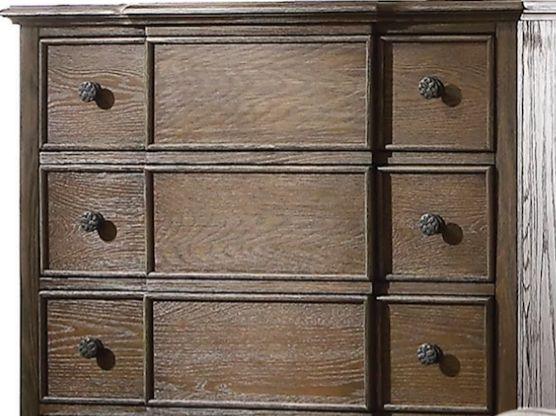 Baudouin - Weathered Chest - Oak - Furniture Home Direct
