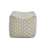 Pouf Luxury Oversized Bean Bag Cube Ottoman - Furniture Home Direct