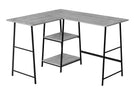 Computer Desk, Home Office, Corner, Storage Shelves, L Shape, Work, Laptop, Contemporary, Modern - Furniture Home Direct