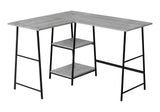 Computer Desk, Home Office, Corner, Storage Shelves, L Shape, Work, Laptop, Contemporary, Modern - Furniture Home Direct