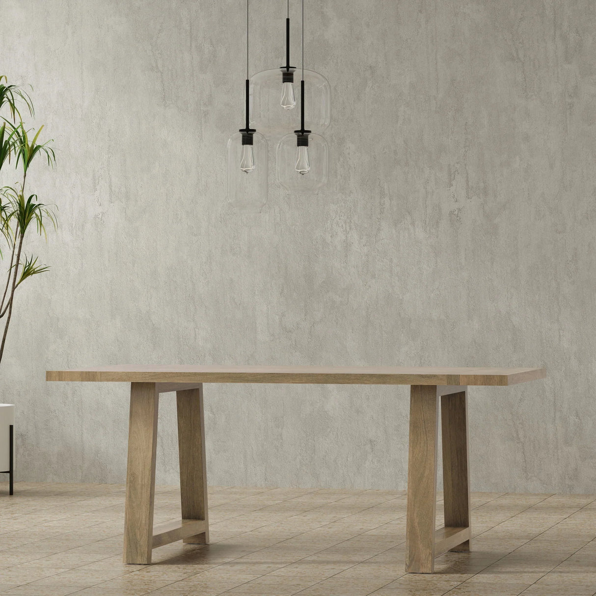 Whitley - Dining Table - Gray - Furniture Home Direct
