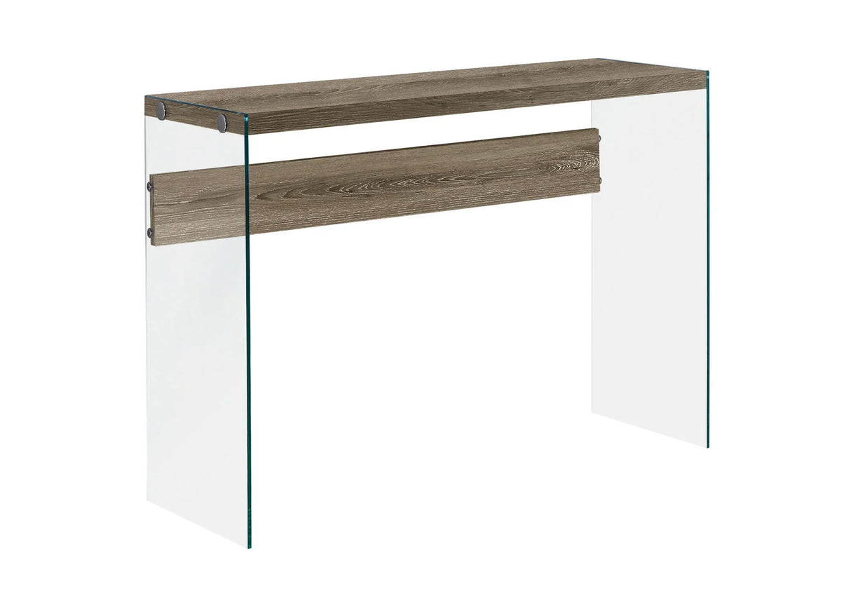 Accent Console Table For Entryway, Glossy Spacious Surface - Furniture Home Direct