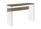 Accent Console Table For Entryway, Glossy Spacious Surface - Furniture Home Direct