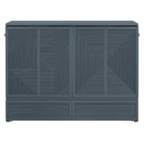 Murphy Bed With Large Drawer, USB Ports And Outlets - Furniture Home Direct