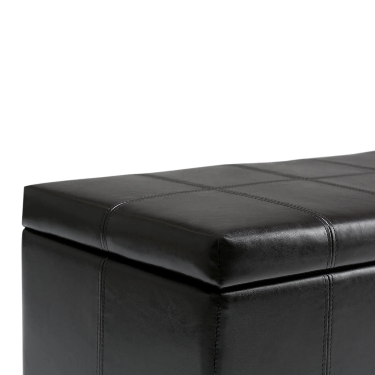 Dover - Upholstered Storage Ottoman Bench - Furniture Home Direct