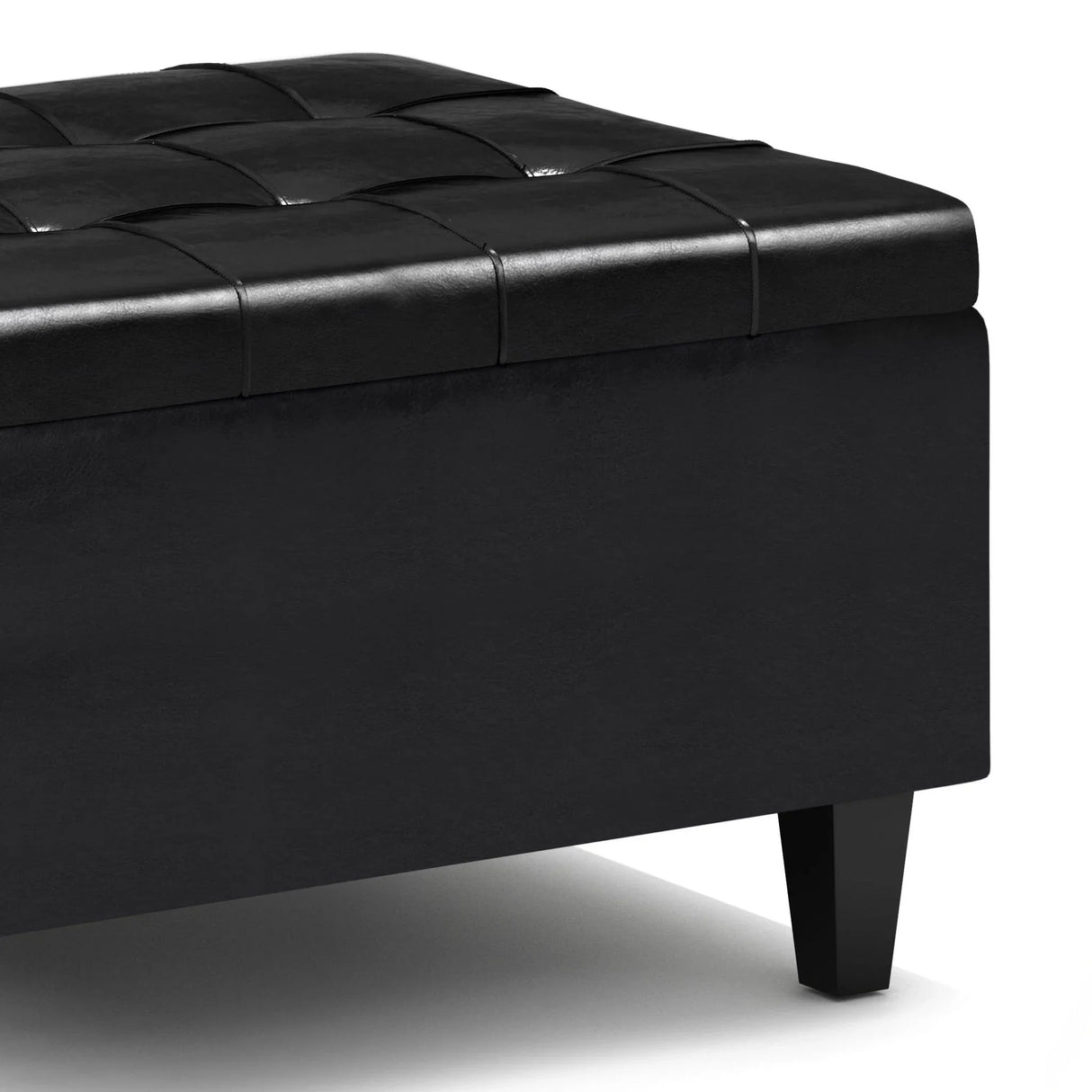 Harrison - Upholstered Coffee Table Storage Ottoman - Furniture Home Direct