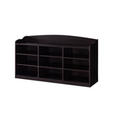 Entryway Shoe Storage Bench, Nine Storage Shelves, Entryway Organizer - Furniture Home Direct