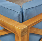 Outdoor Modular Sofa - Blue - Furniture Home Direct