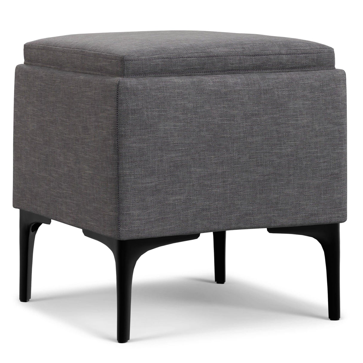 Natasha - Multifunctional Storage Ottoman With Tray - Furniture Home Direct
