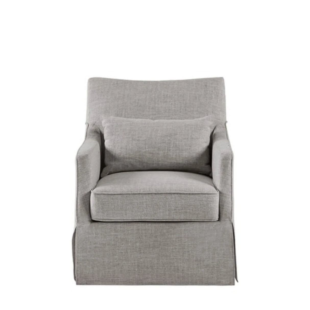 Traditional Design London Skirted Swivel Chair - Furniture Home Direct