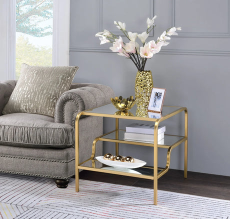 Astrid - Mirrored Table - Furniture Home Direct