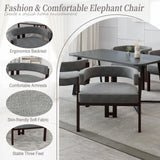 Modern Accent Teddy Upholstered Armchair - Furniture Home Direct