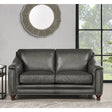 Belfast - Top Grain Leather Loveseat - Furniture Home Direct