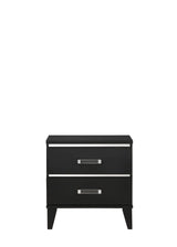 Chelsie - Nightstand - Black - Furniture Home Direct