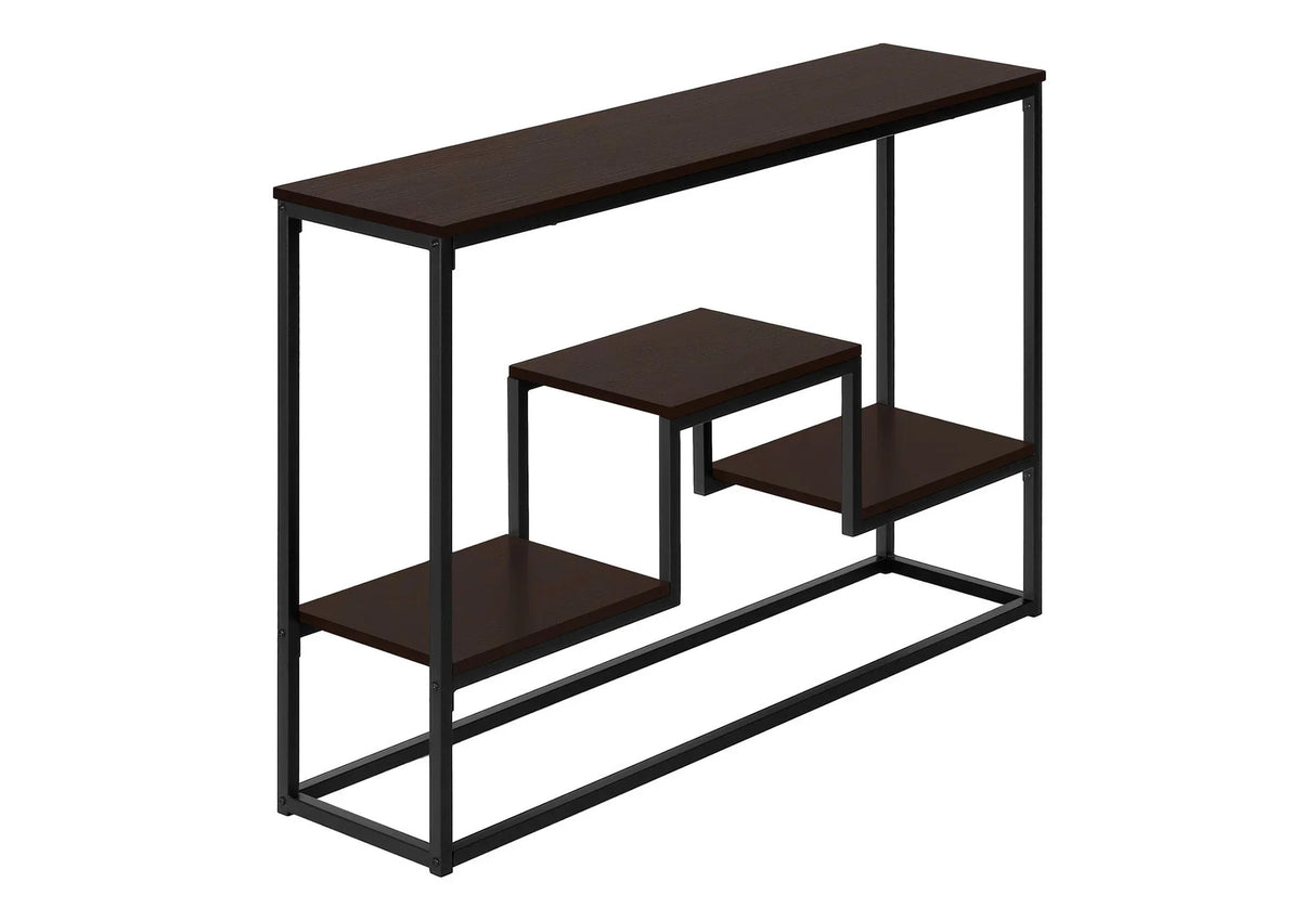 Accent Console Table For Entryway, Multi-Tier Design - Furniture Home Direct
